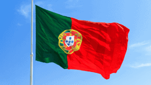 Flag of Portugal – symbol of Portuguese language and heritage