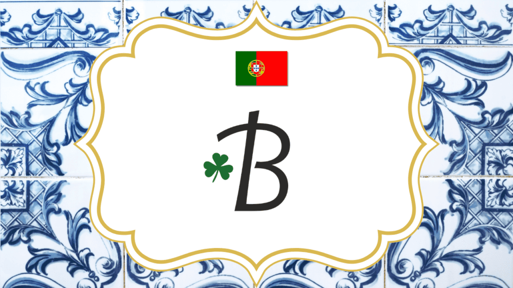 Letter B - Letra B - European Portuguese Lessons, including words that starts with B and the pronunciation of the letter B