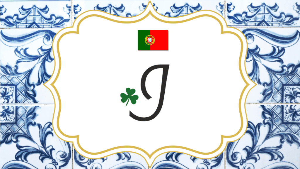 Letter J - Letra J - European Portuguese Lessons, including words that starts with J and the pronunciation of the letter J