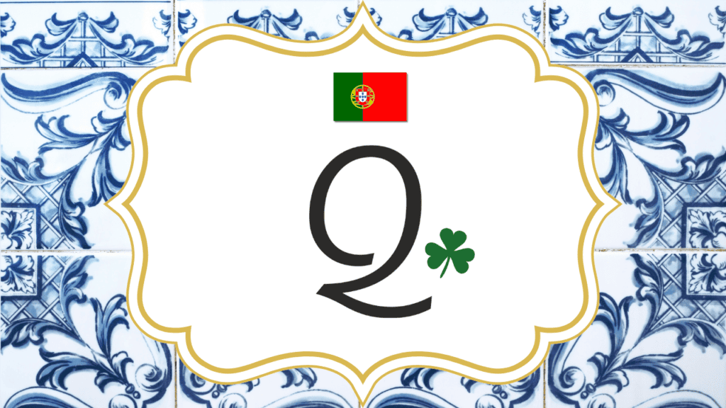 Letter Q - Letra Q - European Portuguese Lessons, including words that starts with Q and the pronunciation of the letter Q