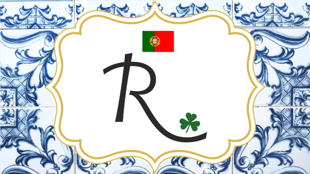 Letter R - Letra R - European Portuguese Lessons, including words that starts with R and the pronunciation of the letter R