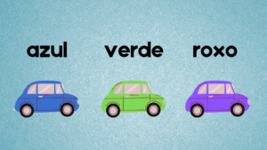 De que cor é o carro da Ana? - TPRS