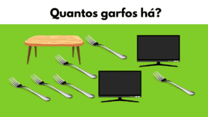 Quantos garfos há?