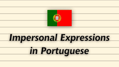 impersonal expressions