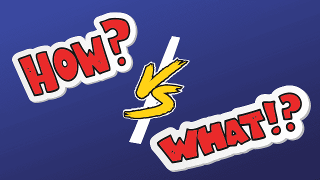 ser vs estar - what or how