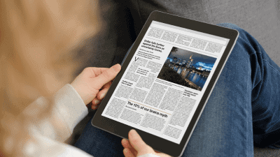 read the news in Portuguese