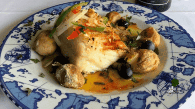Traditional Portuguese Bacalhau à Lagareiro – European Portuguese lesson with the recipe in English and Portuguese