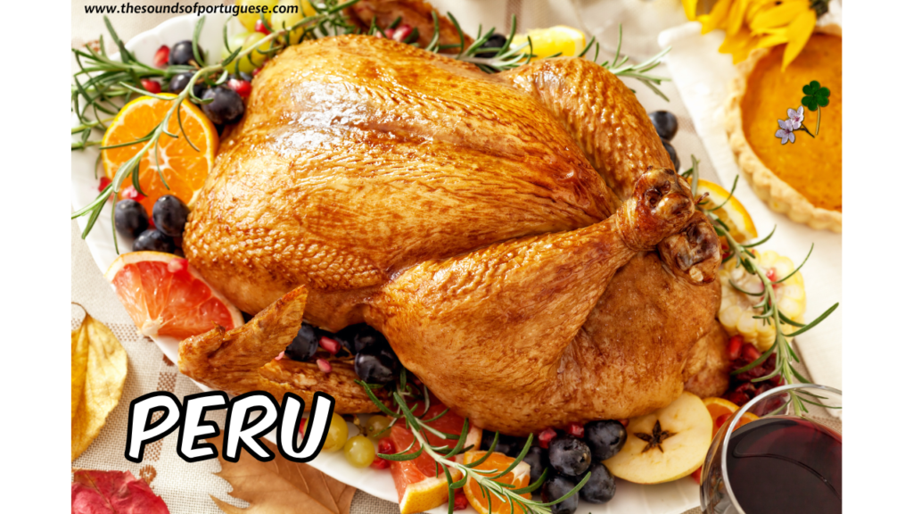 turkey in Portuguese: peru