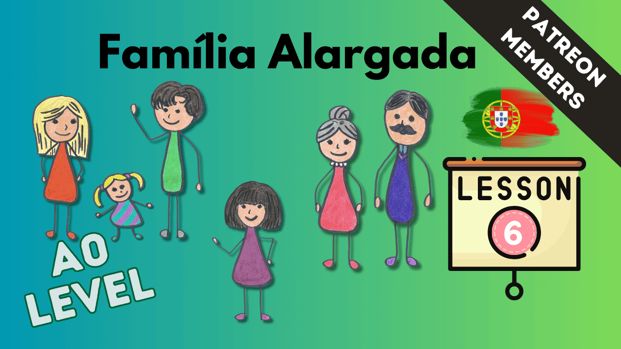 In this lesson, we’ll introduce you to more family vocabulary and show you how to talk about extended family relationships in Portuguese.