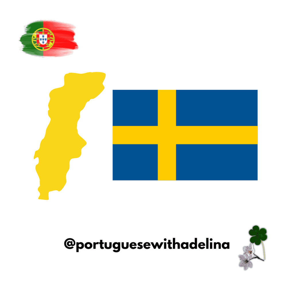 European Portuguese vocabualry - "Sweden" (Suécia)