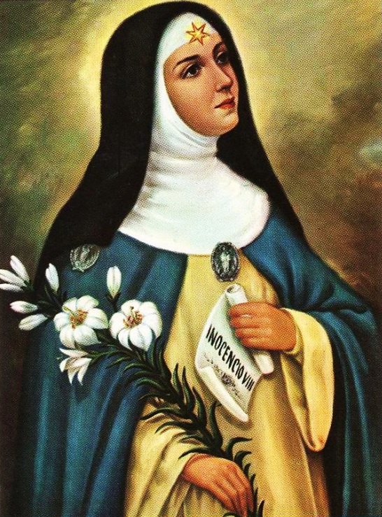 Santa Beatriz da Silva, Portuguese noblewoman and founder of the Conceptionist order.