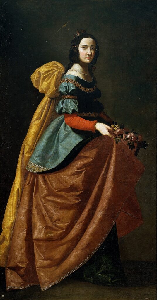 Santa Isabel, Portuguese queen known for charity and miracles.