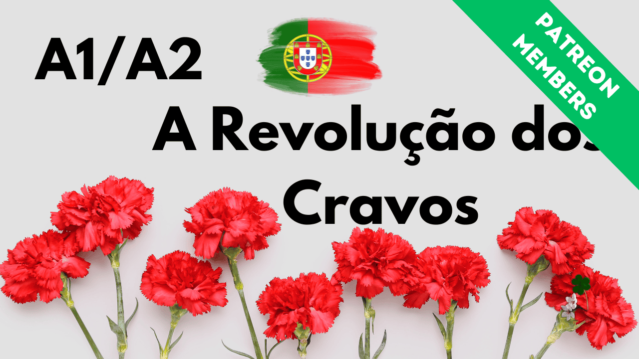 Red carnations symbolising the Portuguese Revolution of 1974.